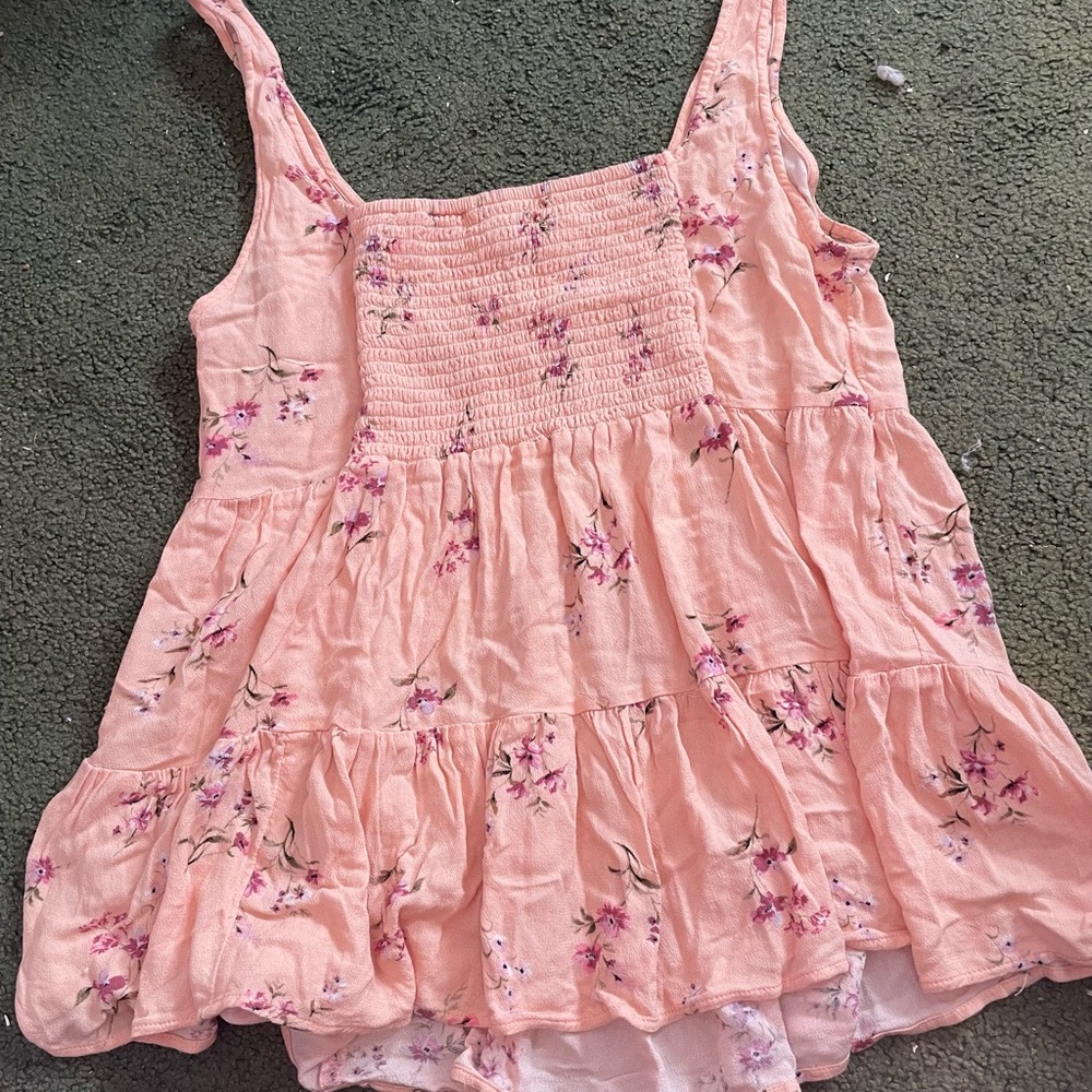 American Eagle Outfitters Pink Floral Blouse - Picture 2 of 3